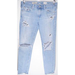 AG Jeans Ankle Stilt in 19 Years Destroyed